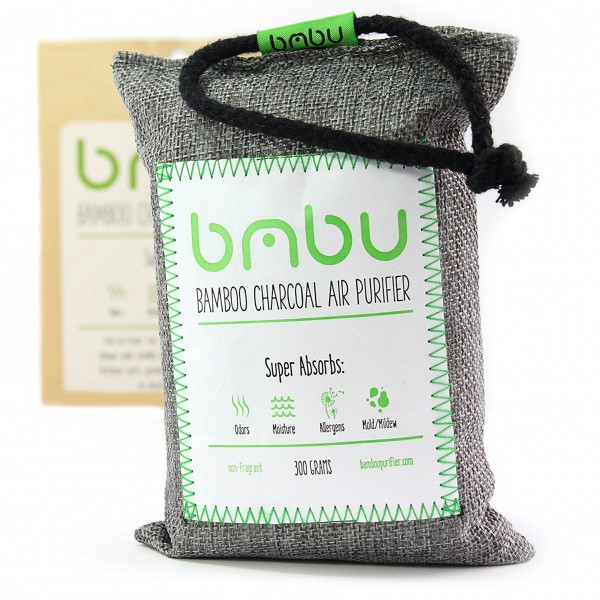 Bamboo Charcoal Car Deodorizer and Air Freshener Bag